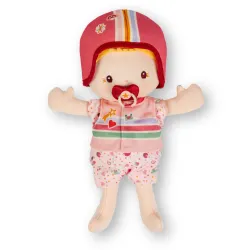 Poupée en tissu et siège vélo Lena