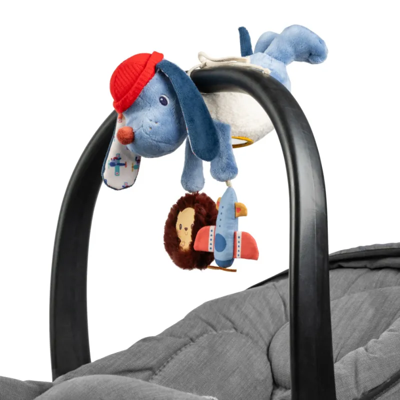 Peluche chien à suspendre - Jules acti-nomade