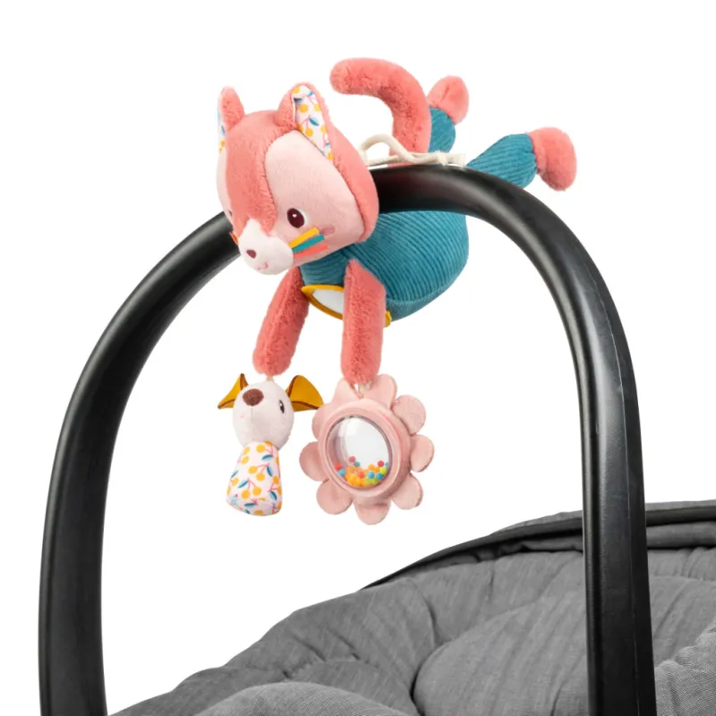 Peluche chat à suspendre - Jeanne acti-nomade