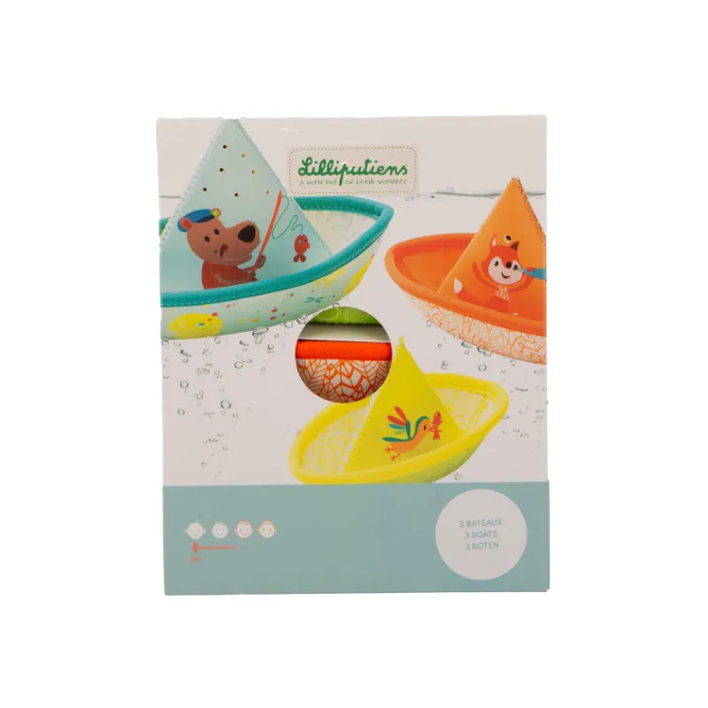 Drei kleine Boote