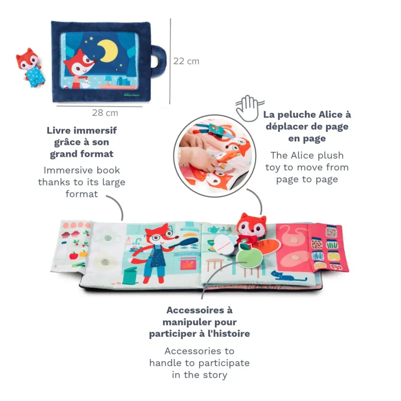 Bonsoir petit renard - livre d'activités