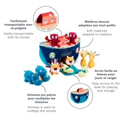 Arche de Noé jouet - Arche de Noé tissu LILLIPUTIENS