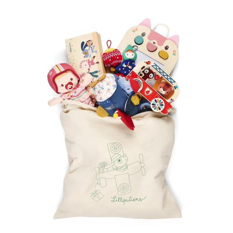 Grand Pochon Cadeau en tissu