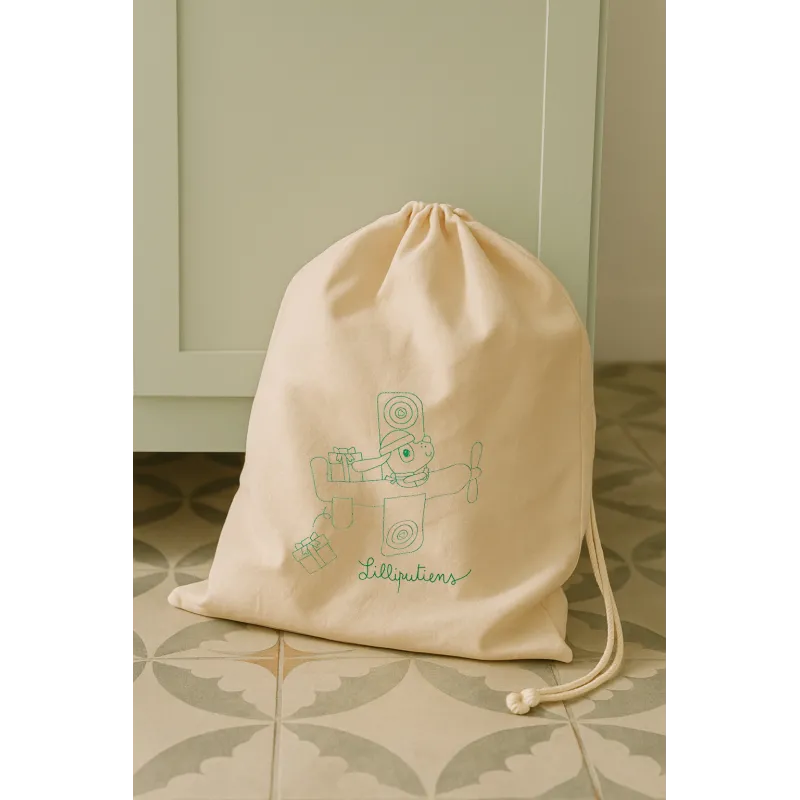 Gran bolsa de regalo de tela