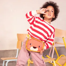 Pochette avec sangle Jack le lion