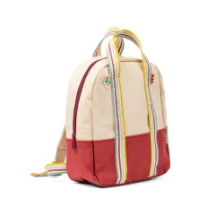 Sac à dos Beige ambre en PET recyclé