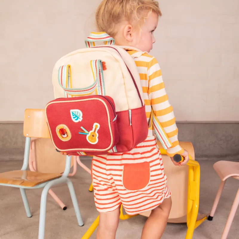 Recycled PET Amber Beige Backpack