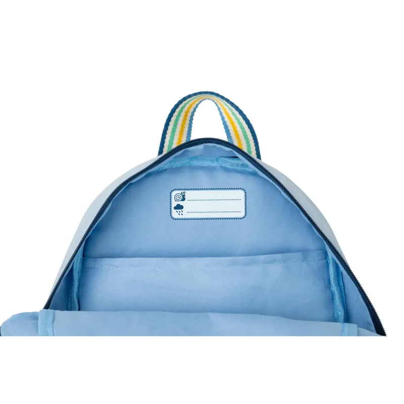 Sac à dos Bleu océan en PET recyclé