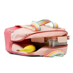 Mochila rosa frambuesa de PET reciclado