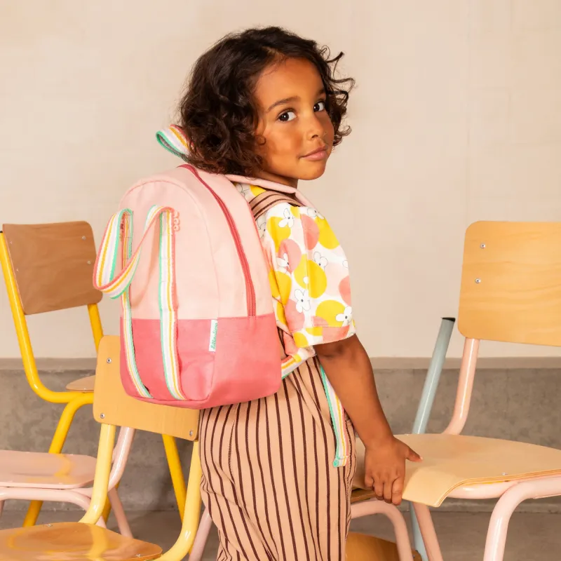 Recycled PET Raspberry Pink Backpack