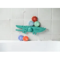 Señal de baño balancín cocodrilo