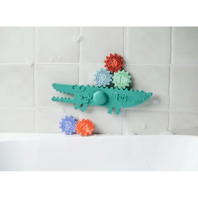 Panneau de bain balancier crocodile