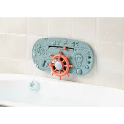 Señal de baño barco pirata