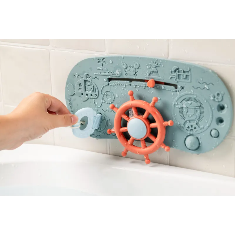 Panneau de bain bateau pirate