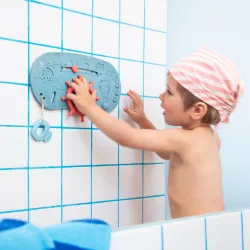 Panneau de bain bateau pirate