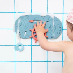 Panneau de bain bateau pirate