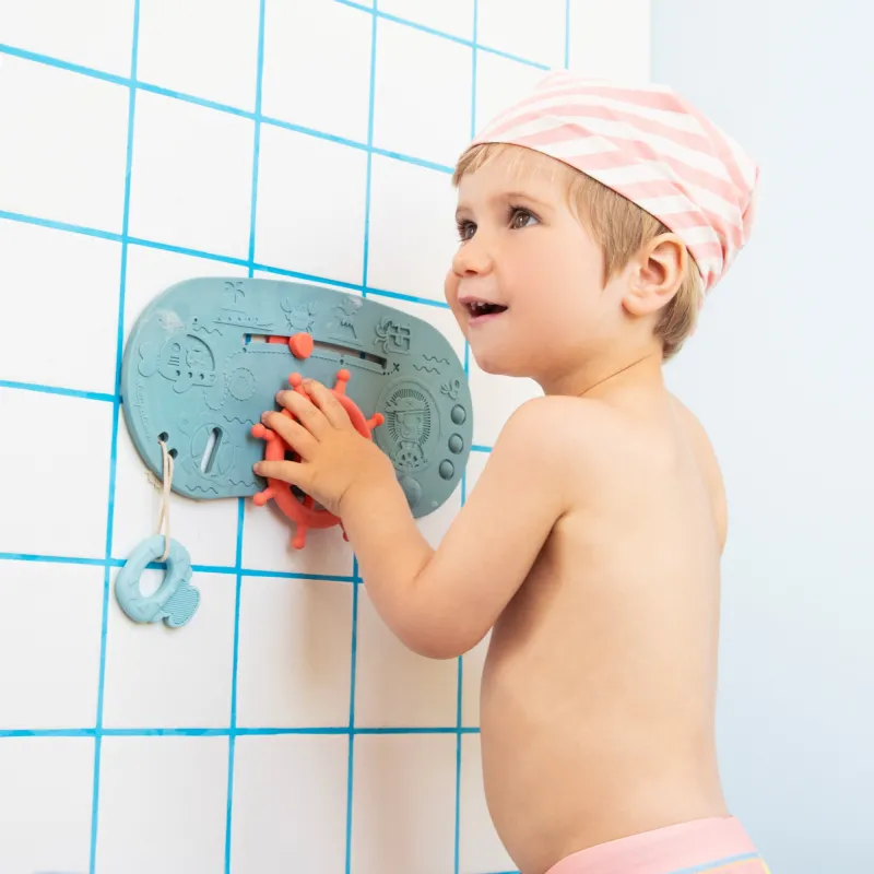 Panneau de bain bateau pirate