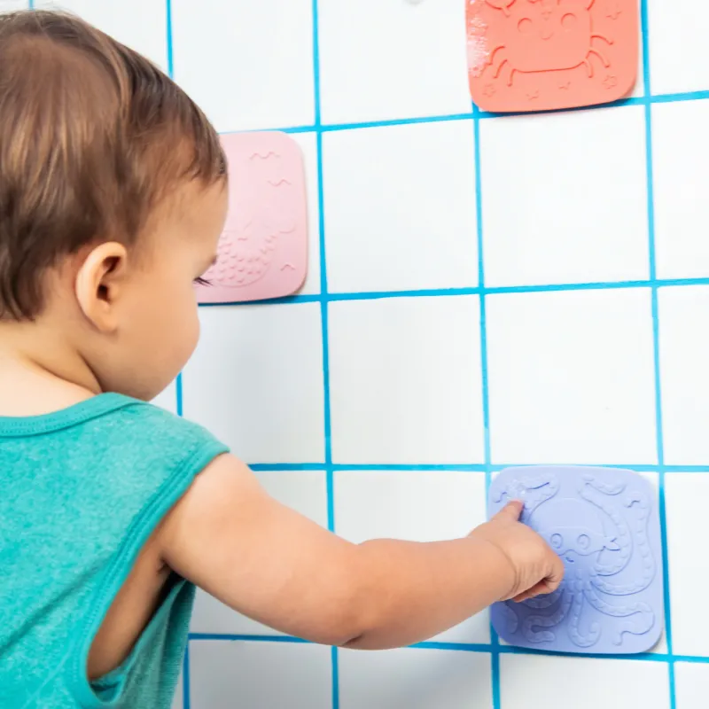 Dalles sensorielles pour le bain (x5)