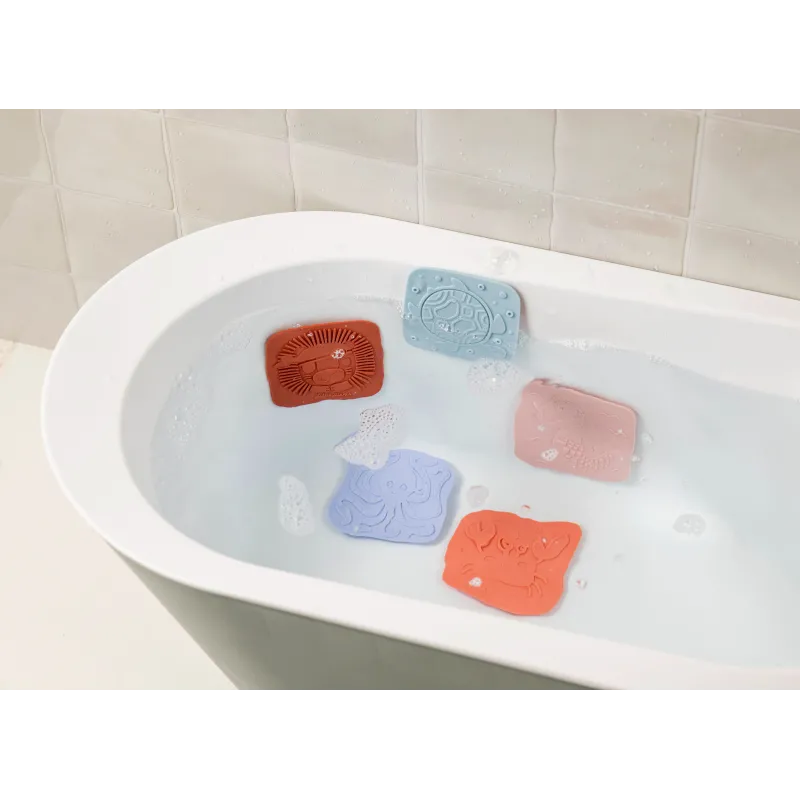 Dalles sensorielles pour le bain (x5)