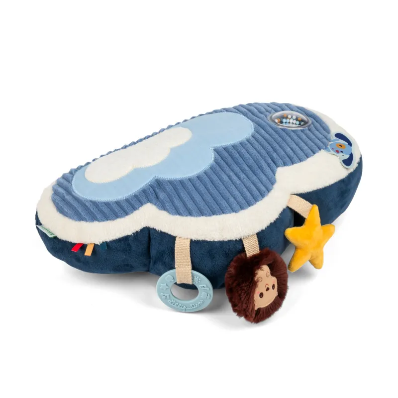 Coussin d'activités Jules le chien