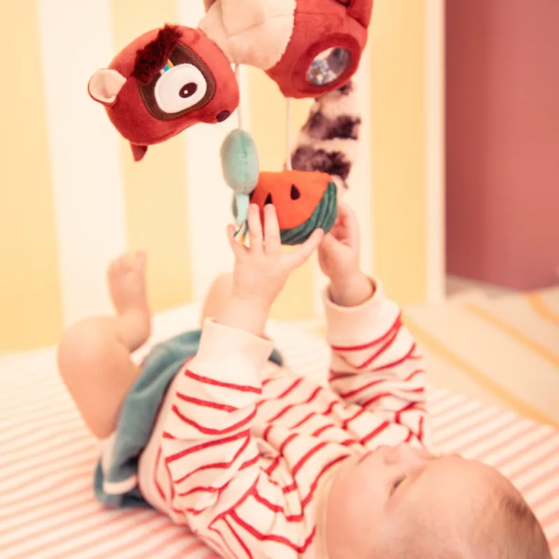 Peluche lemure da appendere - Elvis si aggrappa