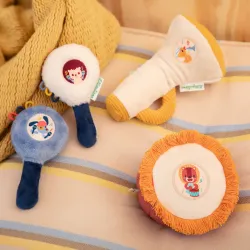 Maracas Rattles Jules the Dog (x2)