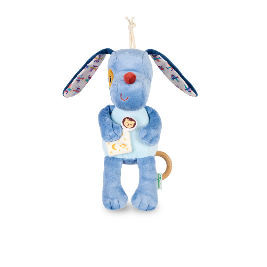 Peluche musicale phosphorescente Jules le chien