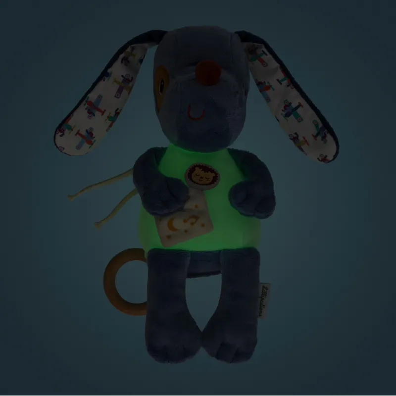 Glow-in-the-dark Musical Plush Jules the Dog