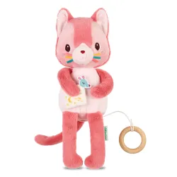 Peluche musicale phosphorescente Jeanne le chat