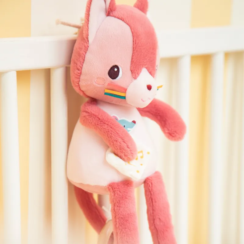 Peluche musical luminosa Jeanne la gata