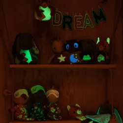 Peluche musical luminosa Jeanne la gata