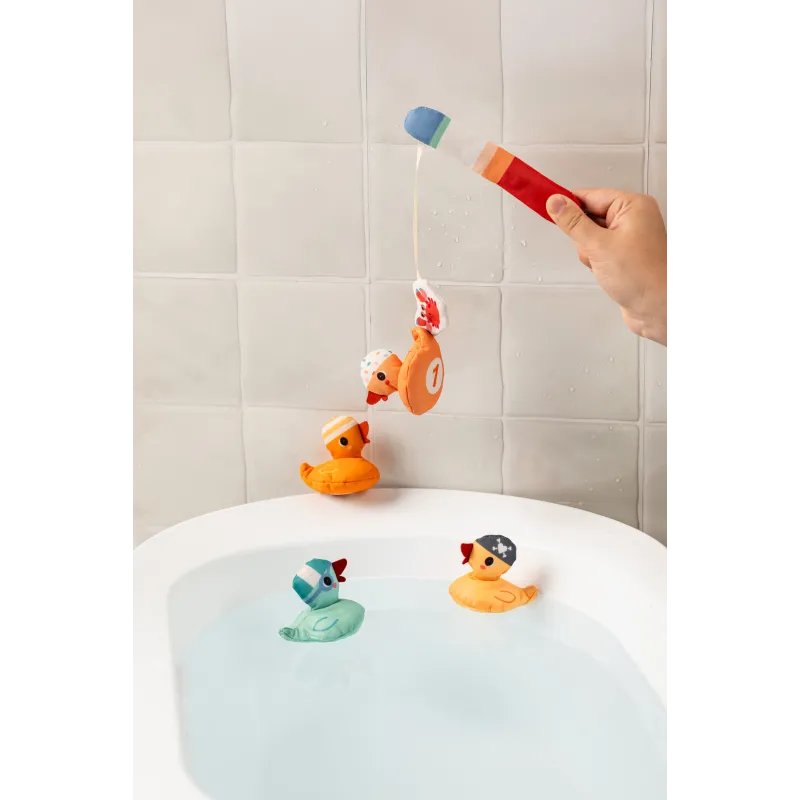 Juego de pesca Gaspard el pato