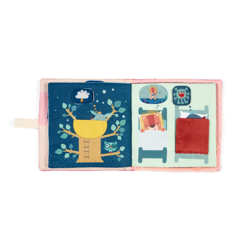 Livre d'activité en tissu pour enfant dès 3 mois