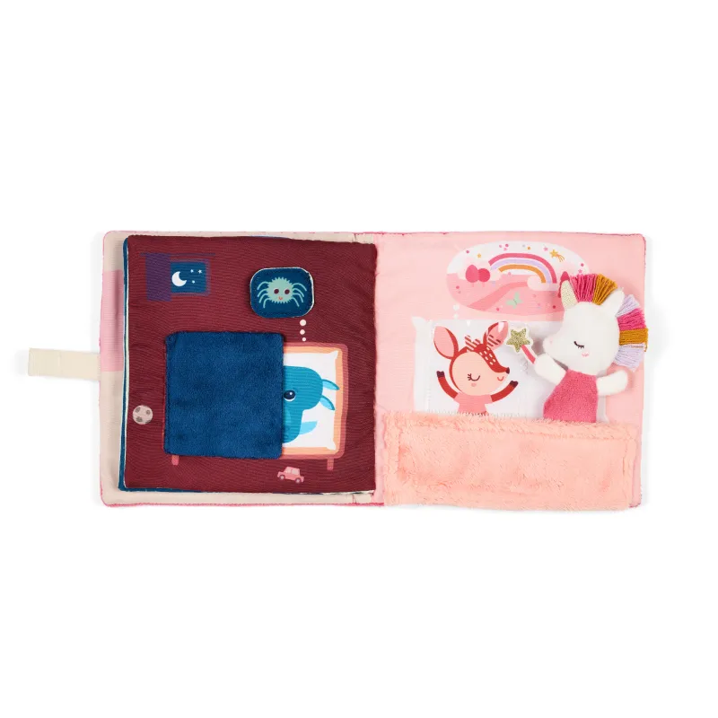 Stoff-Aktivitätsbuch für Kinder ab 3 Monaten