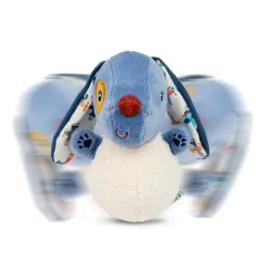 Peluche sonora giocattolo basculante Jules il cane