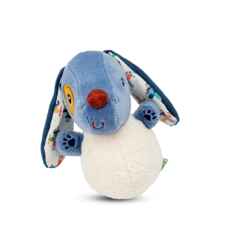 Peluche sonora giocattolo basculante Jules il cane