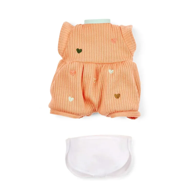 Bambolotto in tessuto Ninon 30 cm dai 18 mesi | Bambola con biberon
