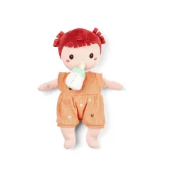 Poupon en tissu Ninon 30 cm dès 18 mois | Poupée avec biberon