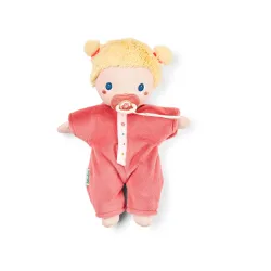 Muñeca bebé de tela Nina 30 cm desde 18 meses | Muñeca con chupete