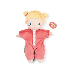 Poupon en tissu Nina 30 cm dès 18 mois | Poupée avec tétine