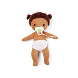 Poupon en tissu Nour 30 cm dès 18 mois | Poupée avec tétine