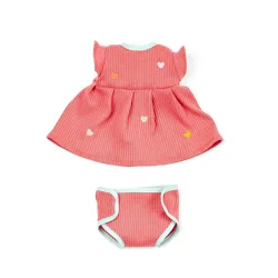 Muñeca bebé de tela Alba 36 cm desde 2 años | Muñeca con chupete