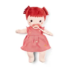 Stoffen babypop Alba 36 cm vanaf 2 jaar | Pop met fopspeen