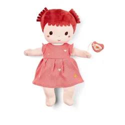 Stoffen babypop Alba 36 cm vanaf 2 jaar | Pop met fopspeen