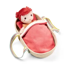 Baby doll carrycot from 18 months | 30/36 cm doll accessory