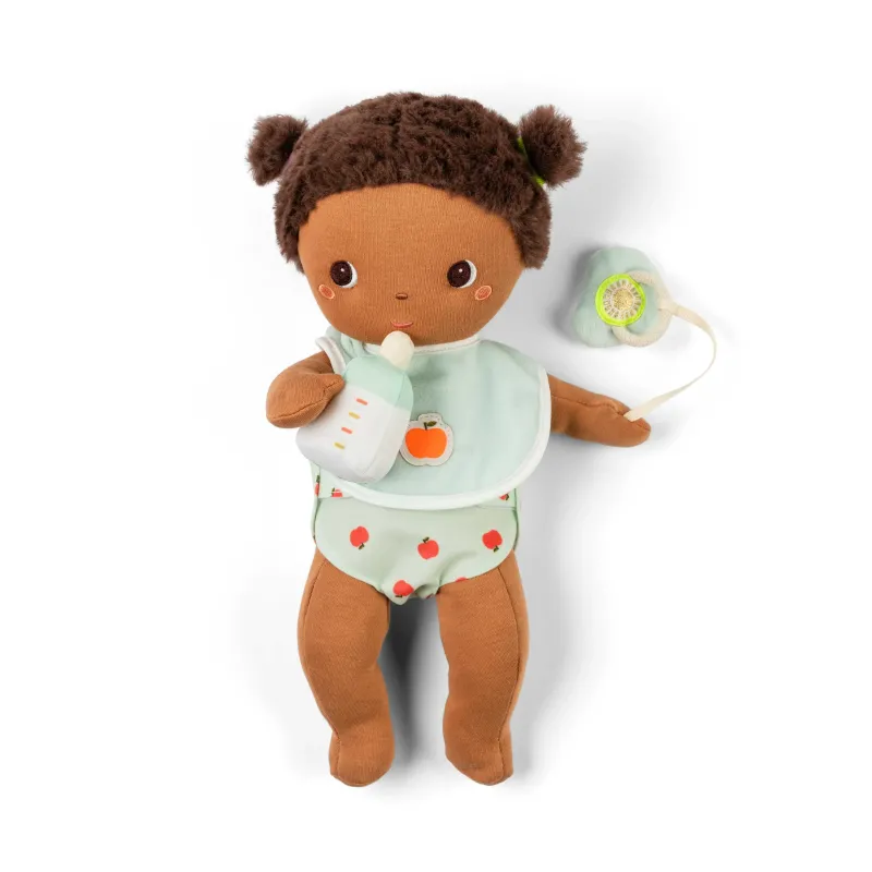 Accesorios para muñeco desde 18 meses | Babero, biberón y pañal