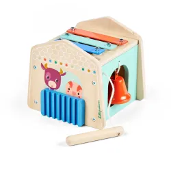 Casetta in legno giocattolo - Gioco sonoro per bambini LILLIPUTIENS