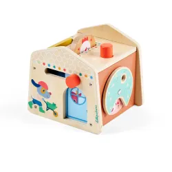 Maison en bois jouet - Maisonnette cache-cache LILLIPUTIENS