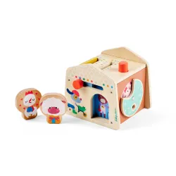 Houten huis speelgoed - Verstoppertjeshuisje LILLIPUTIENS
