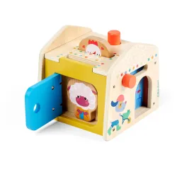 Maison en bois jouet - Maisonnette cache-cache LILLIPUTIENS